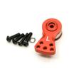 Adjustable Section Strength Servo Protection 25T Teeth Tooth Half Servo Arm Horn for 1/8 1/10 Remote Control Car Boat (Color : L Red) view 1