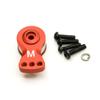 CRUMPS Adjustable Section Strength Servo Protection 25T Teeth Tooth Half Servo Arm Horn for 1/8 1/10 Remote Control Car Boat (Color : M Red) view 1