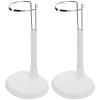 Abaodam Doll Stand for 25cm Doll White Support Frame Storage Rack for Home and Store Display view 1
