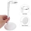 Abaodam Doll Stand for 25cm Doll White Support Frame Storage Rack for Home and Store Display view 4
