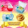 GirlZone Slime Kit - 42-Piece Apple-Scented DIY Slime Kit with Activator & Add-Ins - Princess & Mermaid Combo for Girls Ages 7+ - Heart Containers, Butter & Fluffy Textures view 2