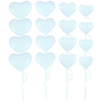 Cabilock 36pcs Heart Shape Cake Picks for Valentine's Day Romantic Cupcake Decorations Festive Party Supplies for Weddings and Celebrations