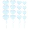 Cabilock 36pcs Heart Shape Cake Picks for Valentine's Day Romantic Cupcake Decorations Festive Party Supplies for Weddings and Celebrations view 1