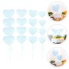 Cabilock 36pcs Heart Shape Cake Picks for Valentine's Day Romantic Cupcake Decorations Festive Party Supplies for Weddings and Celebrations view 2