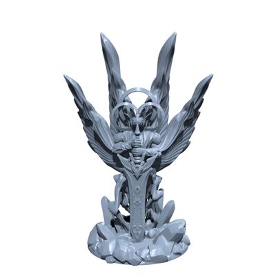 Arch Angel Warlord | Miniature for Tabletop Games Like D&D and War Gaming Medium (Normal Size)