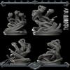 Air Elemental | Miniature for Tabletop Games Like D&D and War Gaming Large (Normal Size) view 3