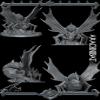 Arachnibat | Stirge | Spider Bat Fiend Monstrosity Miniature for Tabletop Games Like D&D 5e and TTRPG War Gaming Large view 3