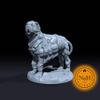 Armored War Dog | Miniature for Tabletop Games Like D&D and War Gaming Large view 2