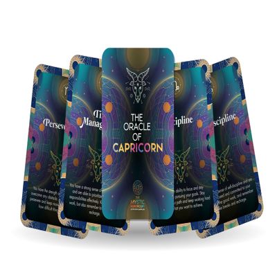 Ibiza Tarot The Oracle of Leo - The Mystic Horoscope Oracle Cards | Fortune Telling Oracle Cards Deck for Beginners | Authentic Experience - Set of 22 Cards