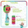 Little Kids Cocomelon Light and Sound Musical Bubble Wand, Includes Bubble Solution view 3