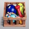 212 Main Cedar Pet Toy Box view 1