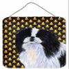 212 Main 12 x 16 Inch Japanese Chin Candy Corn Halloween Portrait Aluminum Metal Wall & Door Hanging Prints view 1