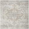 HomeRoots 521788 8 x 10 ft. Silver Oriental Power Loom Washable Rectangle Area Rug view 1