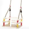 212 Main 9.5 x 11.75 x 11.75 inch Wooden Baby Swing with Hanging Ropes for Babies & Toddlers - Multi Color view 1