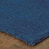 HomeRoots 509005 6 x 9 ft. Deep Blue Shag Hand Tufted Handmade Stain Resistant Rectangle Area Rug view 4