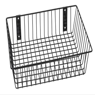 212 Main Universal Wire Basket, Black - 18 x 12 x 4 inch