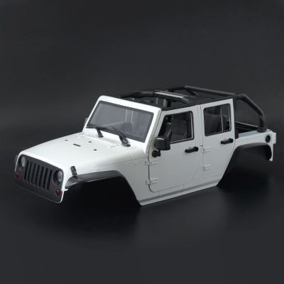 1:10 Scale Convertible Hard Body Kit 313mm Wheelbase for 1/10 RC Crawler Axial SCX10 for Wrangler for Rubicon for Traxxas TRX4 for Redcat GEN8 Modification Accessories (Color : 10)