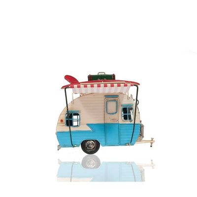 212 Main Classic Camper with Photo Frame Piggy Bank Metal