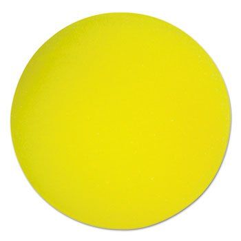 212 Main Uncoated Regular-Density Foam Balls, 7'' Diameter, Yellow