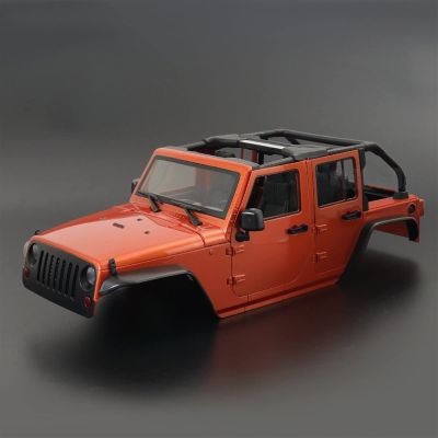 1:10 Scale Convertible Hard Body Kit 313mm Wheelbase for 1/10 RC Crawler Axial SCX10 for Wrangler for Rubicon for Traxxas TRX4 for Redcat GEN8 Modification Accessories (Color : 7)