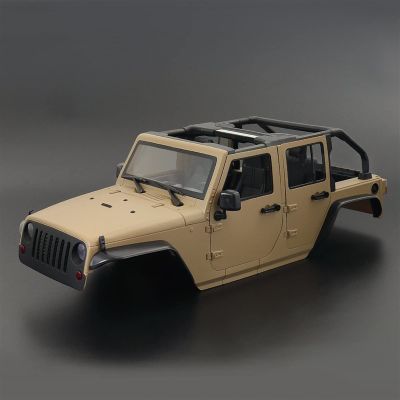 1:10 Scale Convertible Hard Body Kit 313mm Wheelbase for 1/10 RC Crawler Axial SCX10 for Wrangler for Rubicon for Traxxas TRX4 for Redcat GEN8 Modification Accessories (Color : 3)