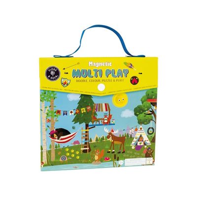 Floss and Rock Magnetic Multi Play, Adventure, 9.25-inches Length-inches Length, Educational Activities for Kids, 48P6042