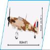COBI Historical Collection WWII Hawker Hurricane Mk. I Plane view 3