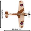 COBI Historical Collection WWII Hawker Hurricane Mk. I Plane view 4
