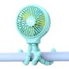 WEGA Stroller Fan Rechargeable Portable Fan Battery Operated Car Seat Baby,3 Speeds Clip on USB Personal Fan for Crib Treadmill HomeOffice and Travel (Blue) view 1