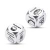 2 Pcs Valentines Gifts for Her Him Dice Game Date Night Gifts for Wife Husband Food Dice for Women Men Couple Birthday Gifts for Husband Wife Valentines 11th Anniversary Steel Gifts for Him Her view 1