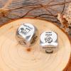 2 Pcs Valentines Gifts for Her Him Dice Game Date Night Gifts for Wife Husband Food Dice for Women Men Couple Birthday Gifts for Husband Wife Valentines 11th Anniversary Steel Gifts for Him Her view 3