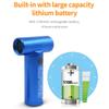 FEICHAO G.T.Power Handheld Turbo Fan Portable Removal Blowing Down for 1/10 1/14 RC Car Truck (Blue) view 2