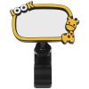 Abaodam Car Mirror for Safe Rear Observation Clip View Mirror Fun Design for Easy Installation for Monitoring Rear-facing Seat view 1