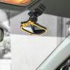 Abaodam Car Mirror for Safe Rear Observation Clip View Mirror Fun Design for Easy Installation for Monitoring Rear-facing Seat view 3
