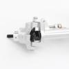 2pcs Aluminum Front Axles, 4 Wheel Steer, CNC Complete Axle Set for 1/10 RC Crawler Car Axial SCX10 II RGT 86100 Redcat GEN8 Element Enduro CC01 (2pcs Silver 1/10 Front Axles) view 4