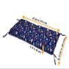 Kidodido Small Jungle Beaded Fiber Pillow for Climbing Arch, Premium Quality Cotton Cushion for Montessori Rocker, Handmade, Machine Wash Friendly, 57x26.8 inches, Unisex view 3