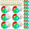 48 PCS End of Year Gifts for Students Summer Beach Balls Bulk Hawaiian Luau Party Decorations with 24 Pcs Gift Cards End of Year Student Gifts from Teacher view 1