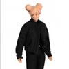 YSBRING 1/12 Scale Clothes Figure Doll Accessories Aviator Jacket for 6 inch Action Figure Black view 1
