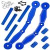 RCMYou Aluminum Front & Rear Body Mounts Upgrades Part for 1/10 Senton 3S Blx/Senton Mega 550,Alloy Front & Rear Body Mounts Hops Up,Navy Blue view 1