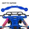 RCMYou Aluminum Front & Rear Body Mounts Upgrades Part for 1/10 Senton 3S Blx/Senton Mega 550,Alloy Front & Rear Body Mounts Hops Up,Navy Blue view 3