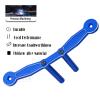 RCMYou Aluminum Front & Rear Body Mounts Upgrades Part for 1/10 Senton 3S Blx/Senton Mega 550,Alloy Front & Rear Body Mounts Hops Up,Navy Blue view 4
