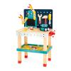 Janod - My First Construction Game - Large Robot Workbench - Craft Game for Children - 50 Pieces - Height Adjustable - Role Play - From 3 Years - J06457 view 3