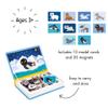 Janod - Magnti'Book Polar Animals - Magnetic Educational Game 30 Magnets + 10 Models - Children's Toy Made of Cardboard - Develops Fine Motor Skills and Imagination - Suitable for Ages 3 and Above view 2