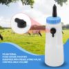 2.5L Calf Milk Feeder Bottle with Nipple,Vertical Calf Feeding Bottle with Handle,Strong Sealing PE Calf Nursing Bottle,Farm Feeding Equipment for Lambs Calves Other Animals view 4