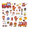 Janod - Magneti'stories Firefighters - Imaginative Play - Sparks Creative Imagination - Encourages Storytelling and Role Play - Enhances Fine Motor Skills view 4