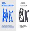 AllinRC 6061-T6 Aluminum Suspension Arms  Front & Rear Upper/Lower Link Set for Traxxas X-Maxx 89076 89086 (Replacement for WideMaxx 8995/8998/8999, Blue, 8PCS) view 2
