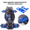 AllinRC 6061-T6 Aluminum Suspension Arms  Front & Rear Upper/Lower Link Set for Traxxas X-Maxx 89076 89086 (Replacement for WideMaxx 8995/8998/8999, Blue, 8PCS) view 4
