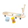 Janod - Sweet Cocoon Wooden Caterpillar Music Stand - Ages 12 Months to 3 Years - Early Music Education - Stimulates Auditory Senses - Engaging and Educational Toy - J04058 view 3