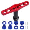 AllinRC 17mm Wheel Hex Adapter with Hex Wrench Tools for Traxxas 1/8 RC Monster Truck Buggy view 1
