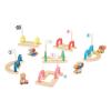 Janod - Applepop Children's Marble Game - Skill Game - 6 Steps + 2 Marbles + 4 Pieces - Exercise Dexterity and Concentration - FSC Wooden Toy - Ages 3 and Up, J03357 view 2